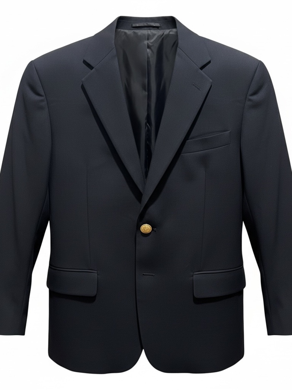 Classic Boys Navy Blazer with Gold Button